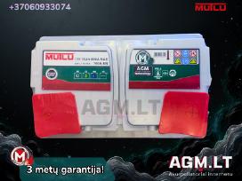 Mutlu Nauji Akumuliatoriai Paprasti ir Agm Efb