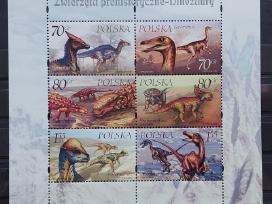 Lenkija 2000 dinozaurai, švarus, Michel block139