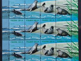 Lenkija 2009 jūros fauna, švarus,lapelis Michel 41
