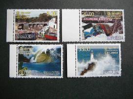 Svyturiai Cunamis Sri Lanka 2004 Mnh sr30