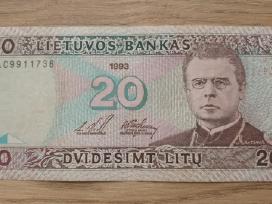 1993 metų 20 litų