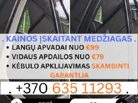 Shadowline Chromo Juodinimas Apklijavimas Kaune