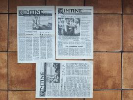 Laikraštis "Gimtinė" 1989 metai.
