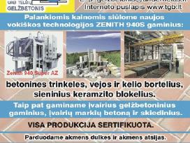 Perdengimo plokstes, trinkeles, ziedai, blokai