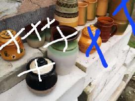 Moliniai senoviniai indai