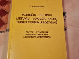 Vokiečių-lietuvių , lietuvių -vokiečių teisės term