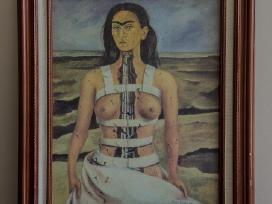 Frida Kahlo „Sutrupėjusi kolona“ paveikslo kopija