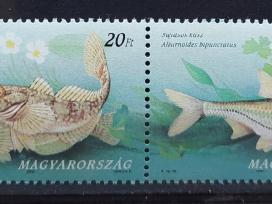 Vengrija 1997 žuvis , švarus, Michel 4457-4460