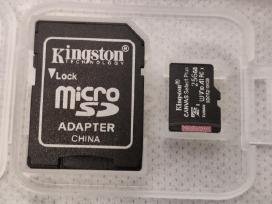 Kingston microsd kortelė 256gb su adapteriu