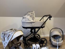 Cybex E-priam V4 Rose Gold 3in1 vežimėlis