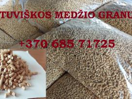 Lietuviškos Premium šviesios medžio granulės 6 mm
