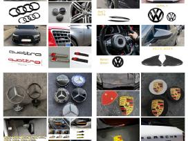 Bmw Audi Mercedes Volkswagen dalys, zenkliukai.