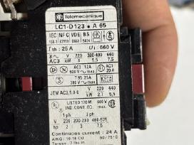 Telemecanique kontaktorius Lc1 D123 A65 (su dėžute