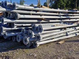 Cinkuotos metalinės atramos