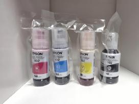Epson ecotank 102 ink, rašalas, nauji.