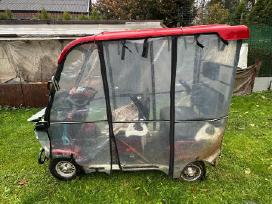Elektrinis Keturratis Motoroleris Su Stogu Ms1000w