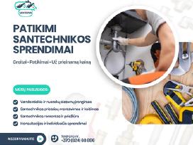 Santechniko paslaugos Klaipėdoje ir aplink