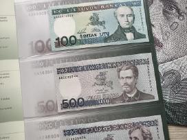 Neišleisti 100, 500 ir 1000 litai