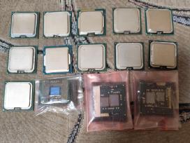 Įvairių tipų procesoriai (Cpu) Intel-amd