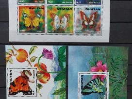 Butanas 1996 drugeliai, švarus Michel Nr.1606-161
