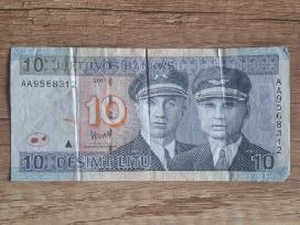 10 litų 2007m, Aa serija