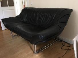 Itališka dvivietė odinė sofa