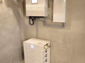Saulės elektrinės komplektas su akumuliatoriais