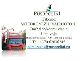 Skiedrovežio vairuotojas