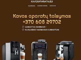 Kavos aparatų remontas Fabijoniškėse