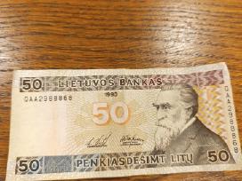 50 litų banknotas