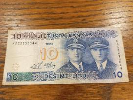 10 litų banknotas
