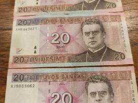 20 litų banknotai