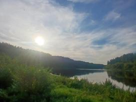 Sklypas su Nemuno pakrante
