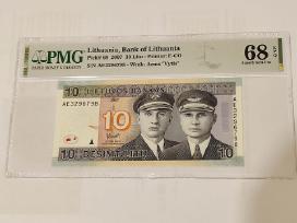 10 litų 2007 Pmg 68