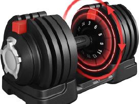 Reguliuojamas hantelis nuo 3 iki 24kg