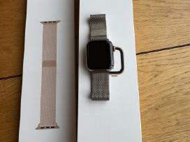 Naudotas Apple Watch plieninis 4 40mm