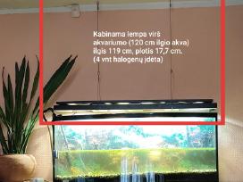 Akvariumui kabinama lempa 119 cm ilgio, 17.7 ploč
