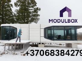 Modulinis namas, kapsulinis namas 38m²
