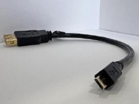 Kabelis Deltaco Usb 2.0 "micro B-af", 0.2m