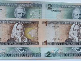 Bankinio stovio keturgubi 2 litai ir dvigubi litai