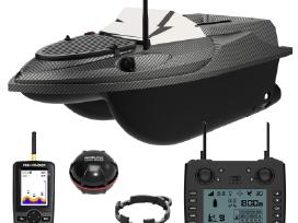 Flytec V080 pašarų laivelis su Echolotu ir GPS