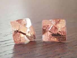 Auksiniai auskarai gold auksas aukso papuosalai