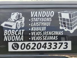 Vanduo statybom,nuo 50€, laistimui kubinem bačkom