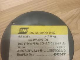 Suvirinimo viela Esab autrod 19.82