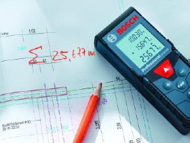 Lazerinis atstumų matuoklis Bosch Glm 40