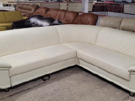 Odiniai baldai Kampas Sofa Lova komplektas
