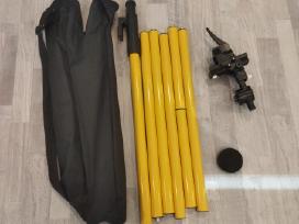 Lazerinio nivelyro stovas 4.2m tarp lubų/žemės