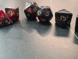 7pcs/set Acrylic Polyhedral Dice For D&d