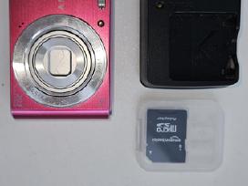 Sony Skaitmenine Kamera Dsc-w810,8gb Sd card