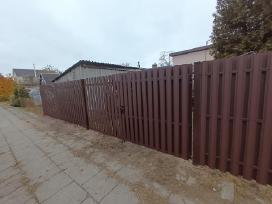 Tvorų tvėrimas/montavimas, vartų/vartelių gamyba